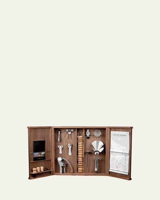 Wine-Lover's Curiosities Cabinet